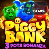 Tragaperras Piggy Bank 3 Pots de GameArt